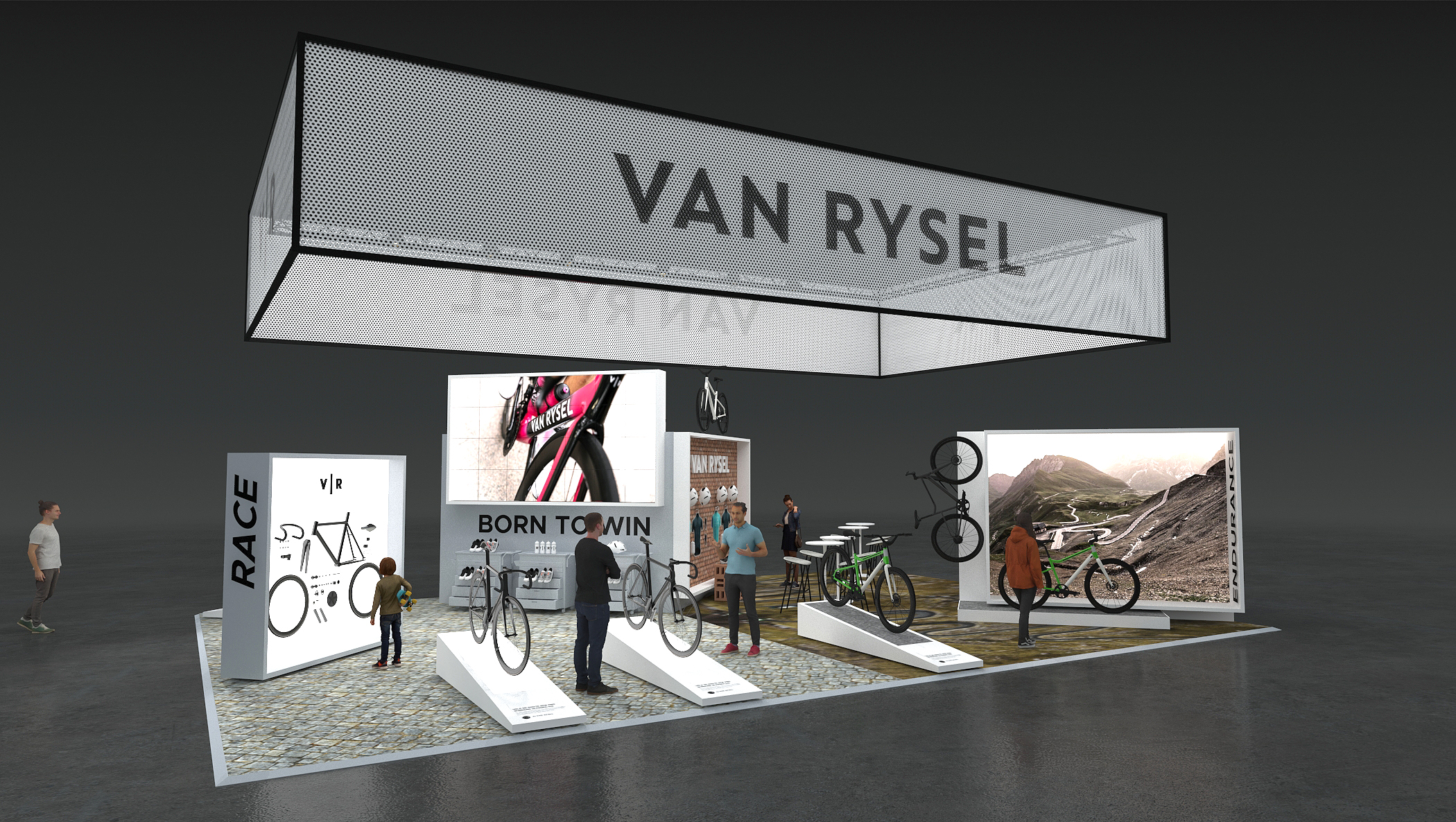 stand VAN RYSEL Velofollies pour WMHP